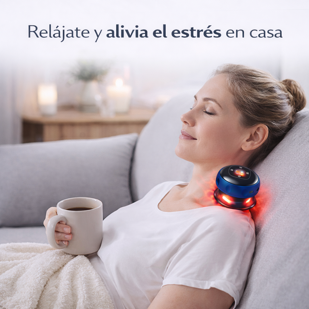 Masajeador de Succión Inteligente con Calor Terapéutico