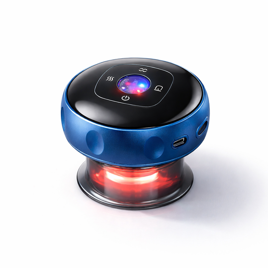 Ventosa Eléctrica Inteligente con Calor Terapéutico – Alivio Muscular en Casa