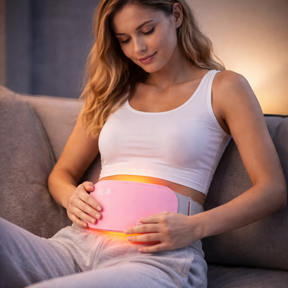 Cinturón Térmico Abdominal con Masaje y Calor Ajustable