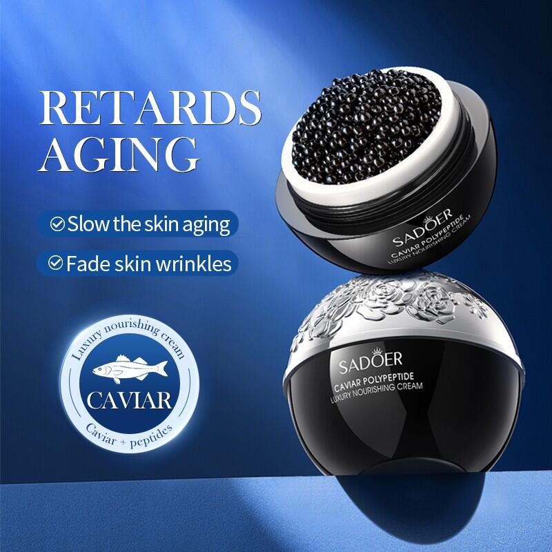 🌟 Zensoria™ SADOER Crema Antiarrugas Reafirmante con Caviar y Polipéptidos