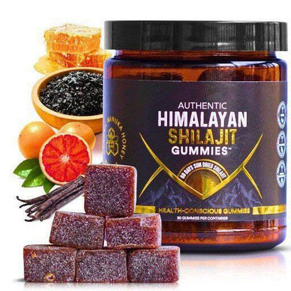 🏔️ Himalayan Gold Shilajit Gummies – Energía y Vitalidad Natural