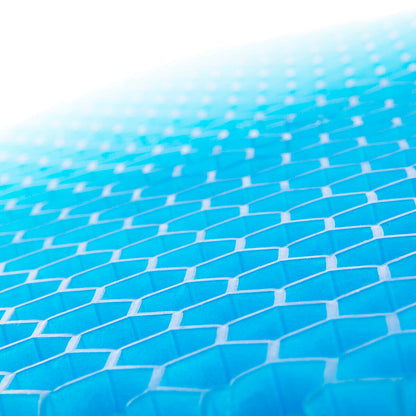 Zensoria™ HexaFresh – Cojín de Gel Ortopédico con Diseño Panal 3D
