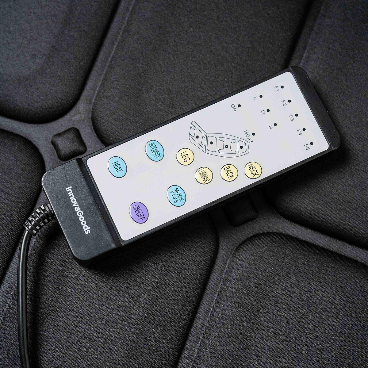 Colchón de Masaje Vibratorio con Calor Lumbar Zensoria™