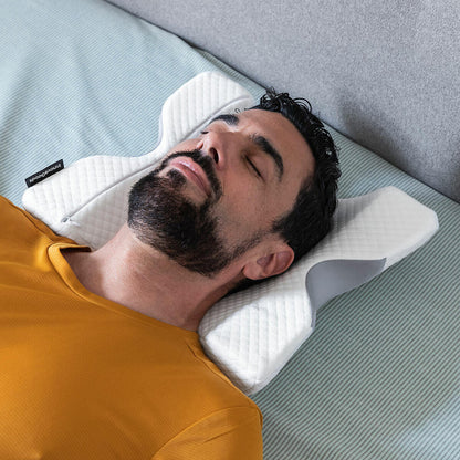 Zensoria™ Cozzy – Almohada Viscoelástica Cervical para Parejas