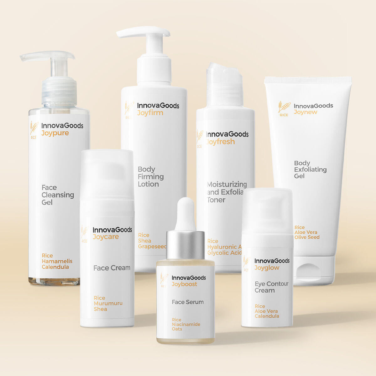 💎 Zensoria™ TotalCare Rice Ritual – Pack Facial y Corporal Vegano